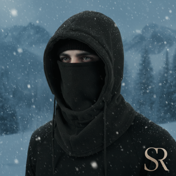 Winter Hooded Scarf for Men and Women